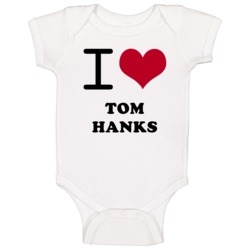 I Heart Tom Hanks Hollywood Walk Of Fame Baby One Piece I Heart Tom Hanks Hollywood Walk Of Fame Baby One Piece