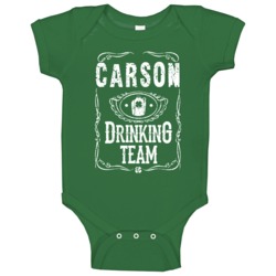 Carson Irish Drinking Team Whiskey Beer Custom Name St Patricks Day Ba Carson Irish Drinking Team Whiskey Beer Custom Name St Patricks Day Ba