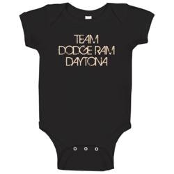 Team Dodge Ram Daytona Car Lover Baby One Piece Team Dodge Ram Daytona Car Lover Baby One Piece