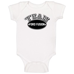Team Ford Fusion Car Enthusiast Baby One Piece Team Ford Fusion Car Enthusiast Baby One Piece