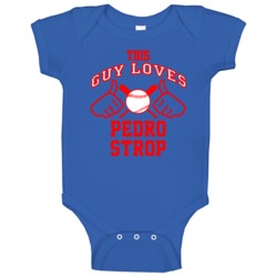 This Guy Loves Pedro Strop Texas Baseball Player Classic Baby One Piec This Guy Loves Pedro Strop Texas Baseball Player Classic Baby One Piec