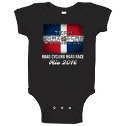 Dominican Republic Road Cycling Road Race Rio 2016 Olympic Team Flag B Dominican Republic Road Cycling Road Race Rio 2016 Olympic Team Flag B
