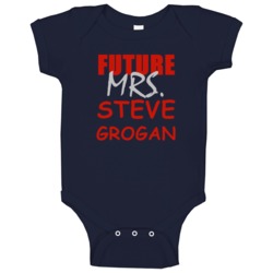 Steve Grogan Future Mrs Football Sports New England Baby One Piece