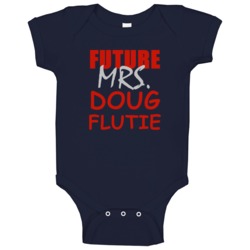 Doug Flutie Future Mrs Football Sports New England Baby One Piece