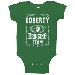 Doherty Irish Drinking Team Whiskey Beer Custom Name St Patricks Day B Doherty Irish Drinking Team Whiskey Beer Custom Name St Patricks Day B