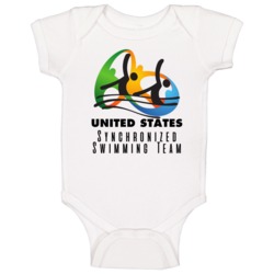 United States Synchronized Swimming Team Rio 2016 Olympic Event Logo B