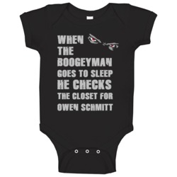 Owen Schmitt Boogeyman Basketball Hockey Baseball Football Baby One Pi Owen Schmitt Boogeyman Basketball Hockey Baseball Football Baby One Pi