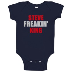 Steve King Freakin Football Sports New England Baby One Piece Steve King Freakin Football Sports New England Baby One Piece