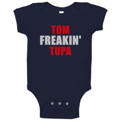 Tom Tupa Freakin Football Sports New England Baby One Piece Tom Tupa Freakin Football Sports New England Baby One Piece