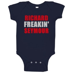 Richard Seymour Freakin Football Sports New England Baby One Piece Richard Seymour Freakin Football Sports New England Baby One Piece
