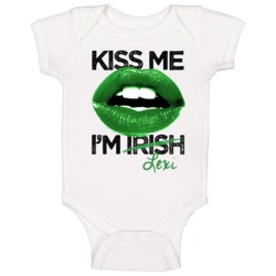 Lexi Kiss Me I'm Irish Custom First Name St Patricks Day Trending Lips Lexi Kiss Me I'm Irish Custom First Name St Patricks Day Trending Lips
