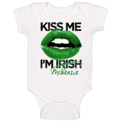 Mckenzie Kiss Me I'm Irish Custom First Name St Patricks Day Trending Mckenzie Kiss Me I'm Irish Custom First Name St Patricks Day Trending