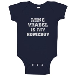 Mike Vrabel Is My Homeboy Football Sports New England Baby One Piece Mike Vrabel Is My Homeboy Football Sports New England Baby One Piece