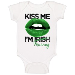 Murray Kiss Me I'm Irish Custom First Name St Patricks Day Trending Li Murray Kiss Me I'm Irish Custom First Name St Patricks Day Trending Li