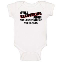 Last Episode The X Files Tv Show Baby One Piece