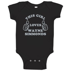 Wayne Simmonds Love Me Some Basketball Hockey Baseball Football Baby O
