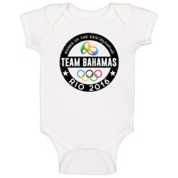Team Bahamas Rio 2016 Games Xxxi Olympiad Country Support Fan Baby One