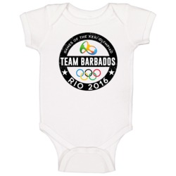 Team Barbados Rio 2016 Games Xxxi Olympiad Country Support Fan Baby On