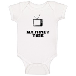 Mathnet Time Favorite Tv Show Baby One Piece Mathnet Time Favorite Tv Show Baby One Piece