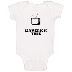 Maverick Time Favorite Tv Show Baby One Piece Maverick Time Favorite Tv Show Baby One Piece