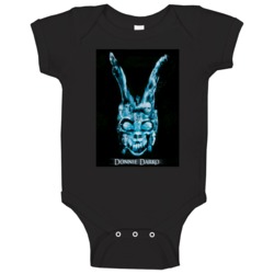Donnie Darko Classic 80s Horror Mystery Movie Poster Baby One Piece Donnie Darko Classic 80s Horror Mystery Movie Poster Baby One Piece