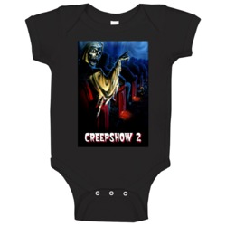 Creepshow 2 Classic 80s Horror Movie Poster Baby One Piece Creepshow 2 Classic 80s Horror Movie Poster Baby One Piece