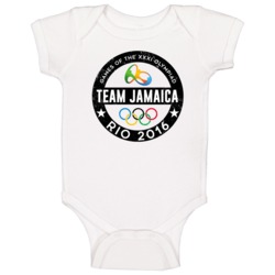 Team Jamaica Rio 2016 Games Xxxi Olympiad Country Support Fan Baby One Team Jamaica Rio 2016 Games Xxxi Olympiad Country Support Fan Baby One