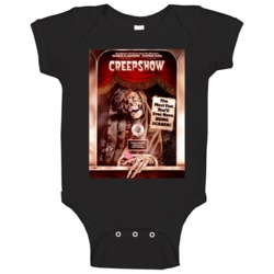 Creepshow Classic 80s Horror Movie Poster Baby One Piece Creepshow Classic 80s Horror Movie Poster Baby One Piece