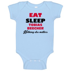 Eat Sleep Tobias Beecher Tv Show Character Baby One Piece Eat Sleep Tobias Beecher Tv Show Character Baby One Piece