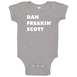 Dan Freakin' Scott One Tree Hill Tv Character Baby One Piece Dan Freakin' Scott One Tree Hill Tv Character Baby One Piece