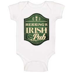 Herring Irish Pub Last Name Custom Beer Drinking St Patricks Day Party Herring Irish Pub Last Name Custom Beer Drinking St Patricks Day Party
