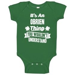 It's An Obrien Thing You Wouldn't Understand St Patricks Day Last Name It's An Obrien Thing You Wouldn't Understand St Patricks Day Last Name