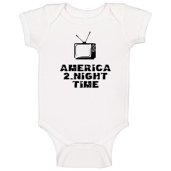 America 2-night Time Favorite Tv Show Baby One Piece America 2-night Time Favorite Tv Show Baby One Piece