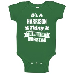 It's A Harrison Thing You Wouldn't Understand St Patricks Day Last Nam It's A Harrison Thing You Wouldn't Understand St Patricks Day Last Nam