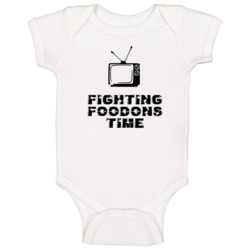 Fighting Foodons Time Favorite Tv Show Baby One Piece Fighting Foodons Time Favorite Tv Show Baby One Piece