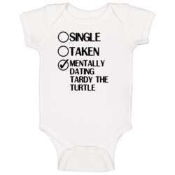 Single Taken Dating Tardy The Turtle Greg The Bunny Baby One Piece Single Taken Dating Tardy The Turtle Greg The Bunny Baby One Piece