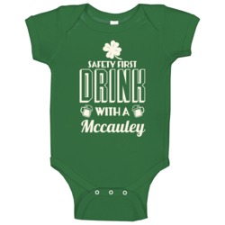 Feel Safe At Night Drink With A Mccauley St Patricks Day Irish Last Na Feel Safe At Night Drink With A Mccauley St Patricks Day Irish Last Na