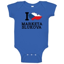 I Love Marketa Slukova Czech Republic Volleyball Olympics Baby One Pie I Love Marketa Slukova Czech Republic Volleyball Olympics Baby One Pie