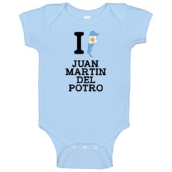 I Love Juan Martin Del Potro Argentina Tennis Olympics Baby One Piece I Love Juan Martin Del Potro Argentina Tennis Olympics Baby One Piece