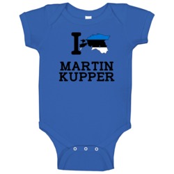 I Love Martin Kupper Estonia Field Discus Throw Olympics Baby One Piec I Love Martin Kupper Estonia Field Discus Throw Olympics Baby One Piec