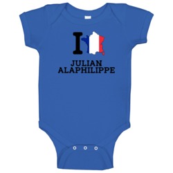 I Love Julian Alaphilippe France Cycling Olympics Baby One Piece I Love Julian Alaphilippe France Cycling Olympics Baby One Piece