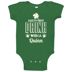 Feel Safe At Night Drink With A Quinn St Patricks Day Irish Last Name Feel Safe At Night Drink With A Quinn St Patricks Day Irish Last Name