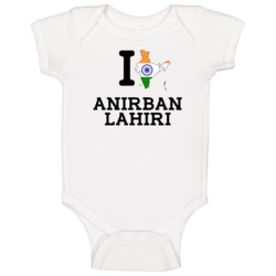 I Love Anirban Lahiri India Golf Olympics Baby One Piece I Love Anirban Lahiri India Golf Olympics Baby One Piece