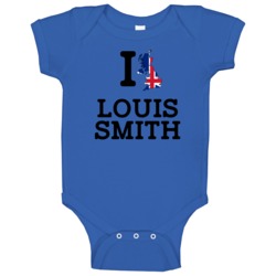 I Love Louis Smith Great Britain Gymnastics Olympics Baby One Piece I Love Louis Smith Great Britain Gymnastics Olympics Baby One Piece