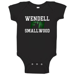 Wendell F'n Smallwood Philadelphia Football Funny Player Baby One Piec Wendell F'n Smallwood Philadelphia Football Funny Player Baby One Piec