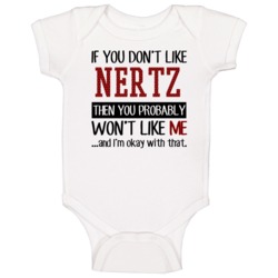 If You Don't Like Nertz You Won't Like Me Card Games Baby One Piece If You Don't Like Nertz You Won't Like Me Card Games Baby One Piece