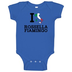 I Love Rossella Fiamingo Italy Fencing Olympics Baby One Piece I Love Rossella Fiamingo Italy Fencing Olympics Baby One Piece