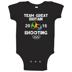 Great Britain Shooting Team Rio 2016 Olympic Games Sport Baby One Piec Great Britain Shooting Team Rio 2016 Olympic Games Sport Baby One Piec