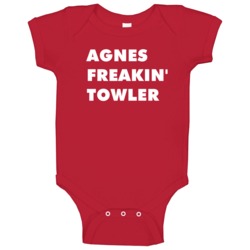 Agnes Freakin' Towler Mr Selfridge Tv Character Baby One Piece Agnes Freakin' Towler Mr Selfridge Tv Character Baby One Piece