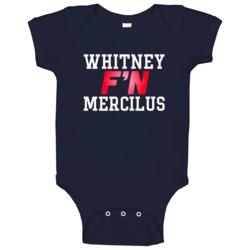 Whitney F'n Mercilus Houston Football Funny Player Baby One Piece Whitney F'n Mercilus Houston Football Funny Player Baby One Piece